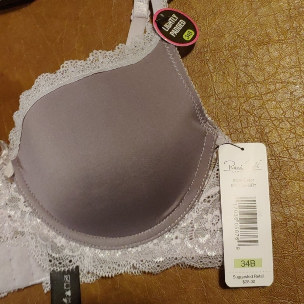 3 NWT Rene Rofe size 34B bras - Picture 3 of 10
